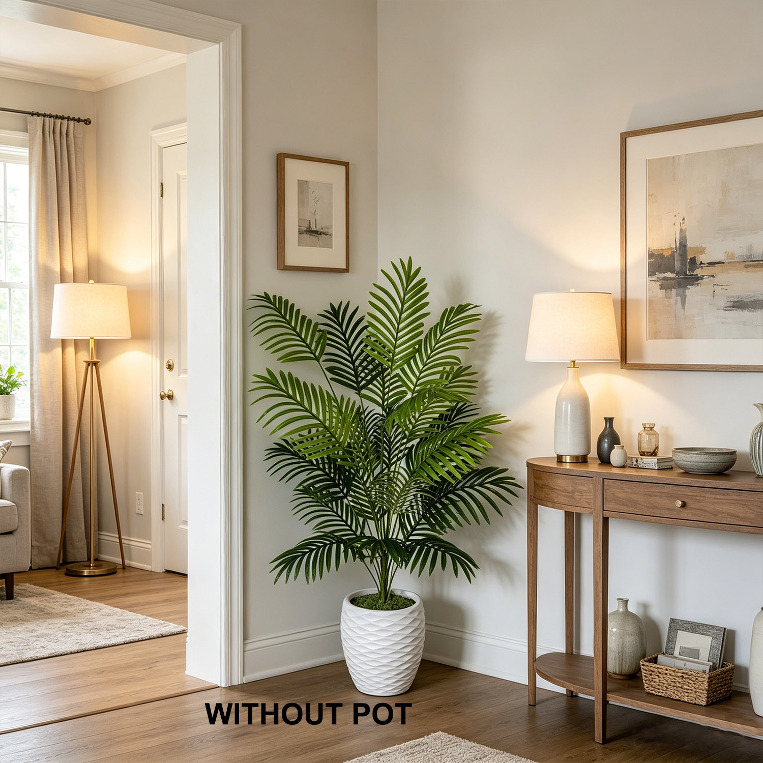 Dracaena Marginata - 65-125CM 인조 야자나무 가지, 사실적인 촉감의