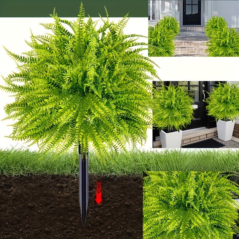 2개 - 44cm 천연 질경이 잔디 장식, 사실적인 보 - Dracaena Marginata 리뷰 및 가격