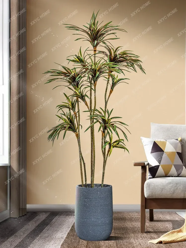 시뮬레이션 드라세나 드라세나 마르티나타 녹색 식물 인조 - Dracaena Marginata 리뷰 및 가격