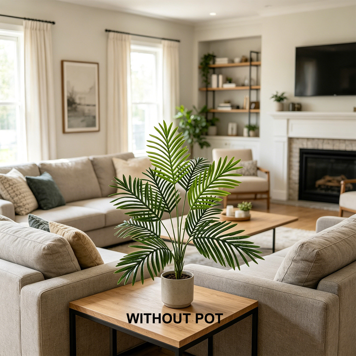 65-125CM 인조 야자나무 가지, 사실적인 촉감의  - Dracaena Marginata 리뷰 및 가격