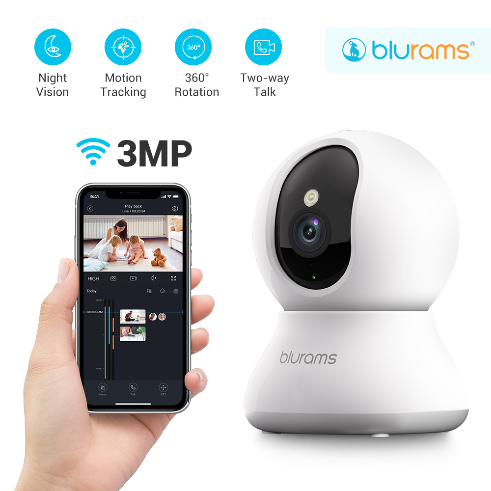 블라암스 펫 카메라 2K, 360 °   실내 보안 카 - Eufy Camera E220 리뷰 및 가격