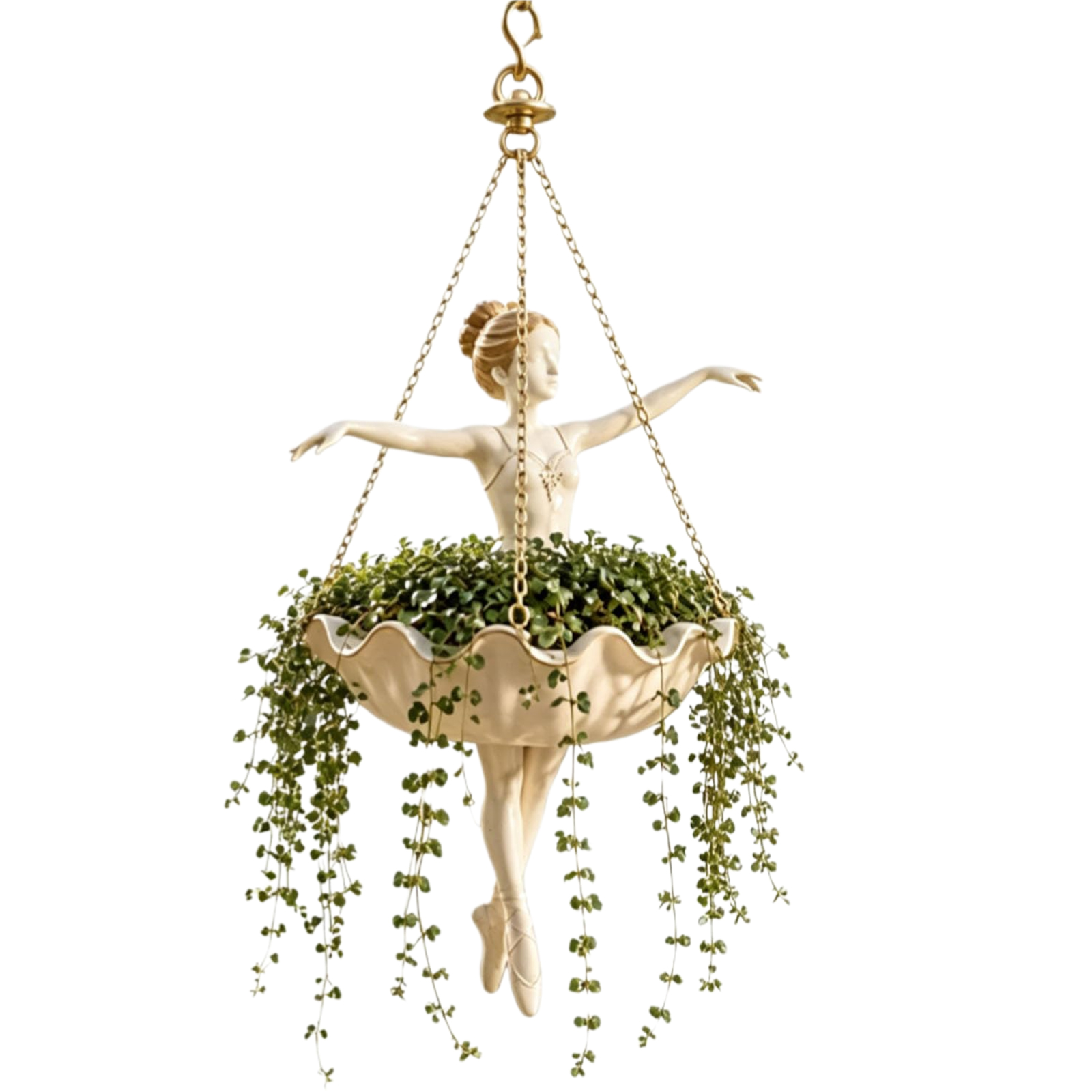 발레 댄서 모양 행잉 플랜터, 간편 설치 & 다용도 행 - Spider Plant Hanging 리뷰 및 가격