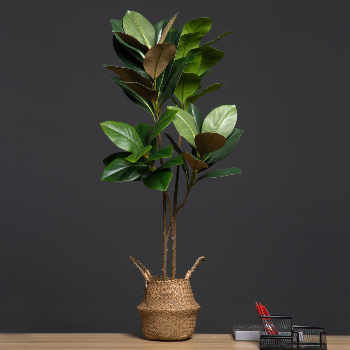 105cm 2 포크 대형 인공 식물 가짜 목련 나무 가 - Dracaena Marginata 리뷰 및 가격